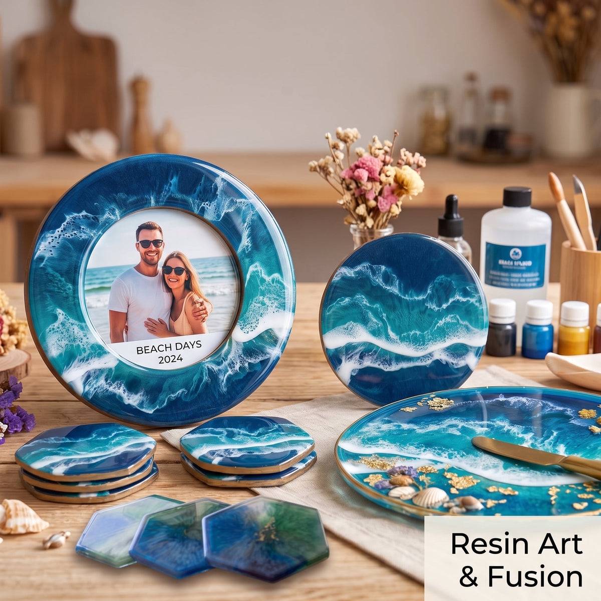 Resin Art and Fusion