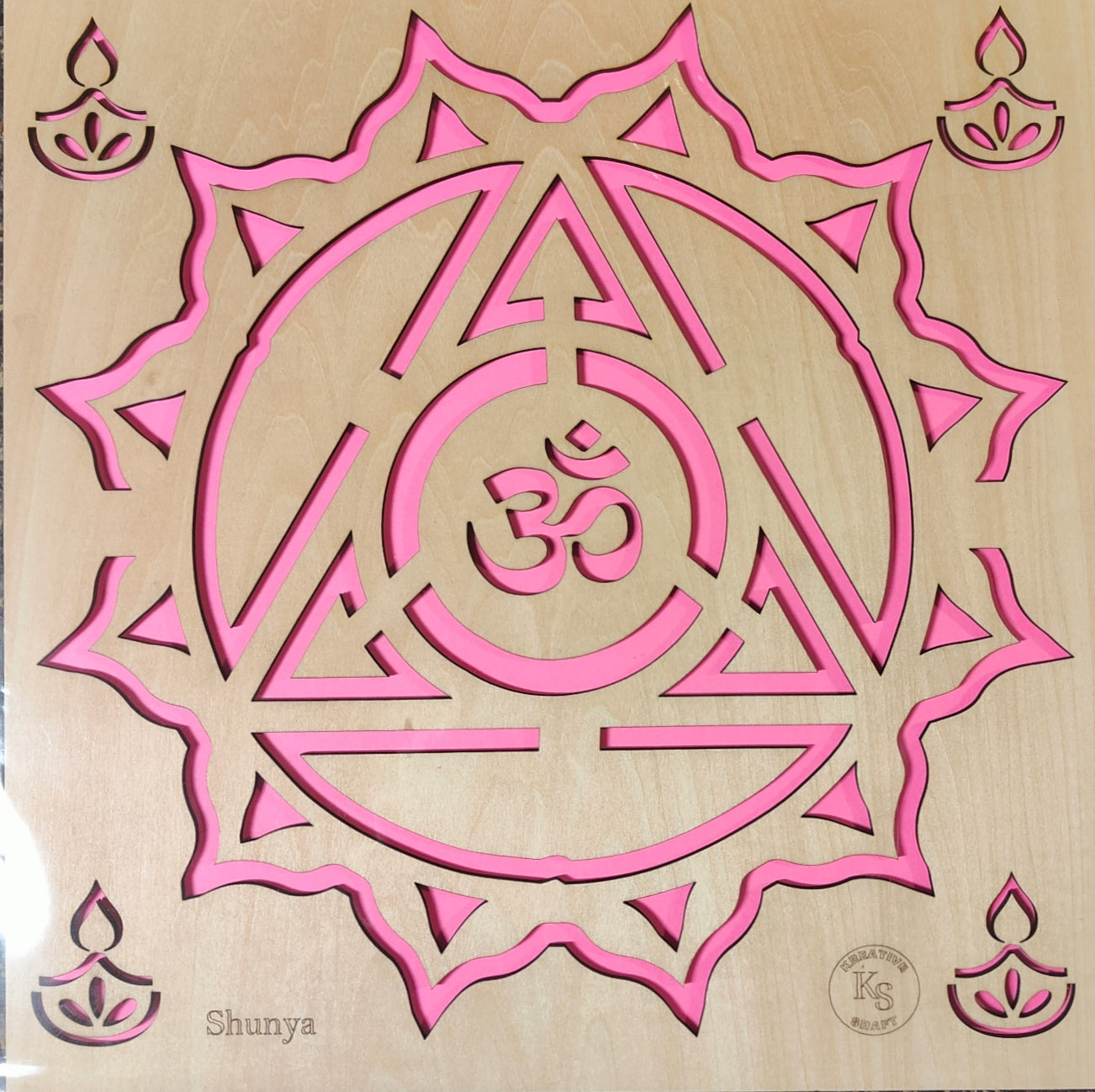 Rangoli Stencils (12x12 in) - made with premium Plywood in USA