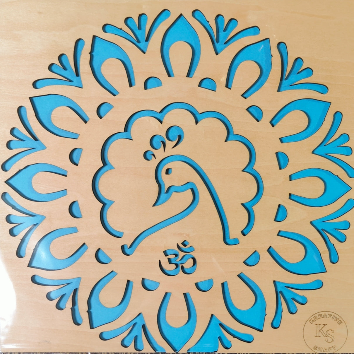 Rangoli Stencils (12x12 in) - made with premium Plywood in USA