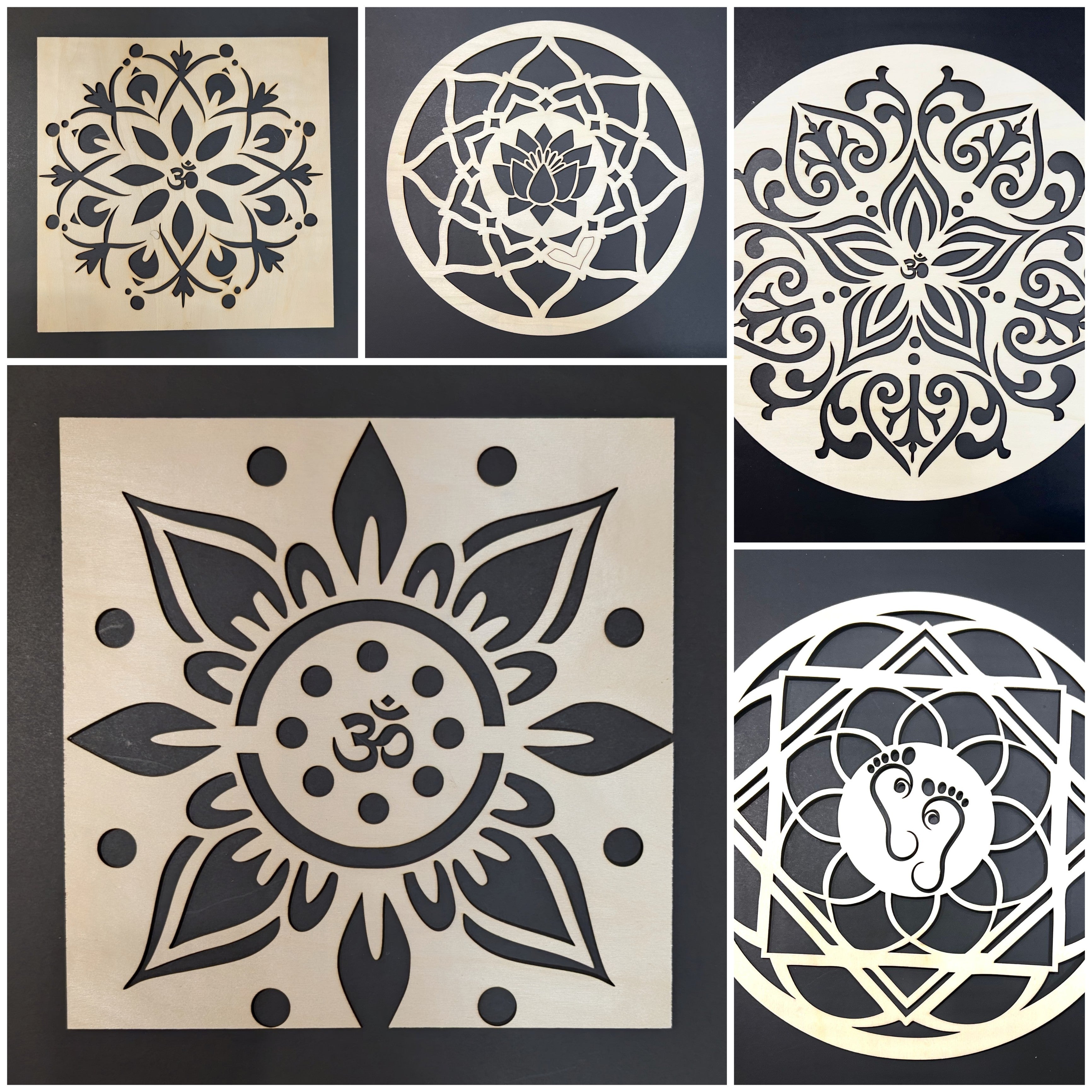 Diwali Stencils for Rangoli