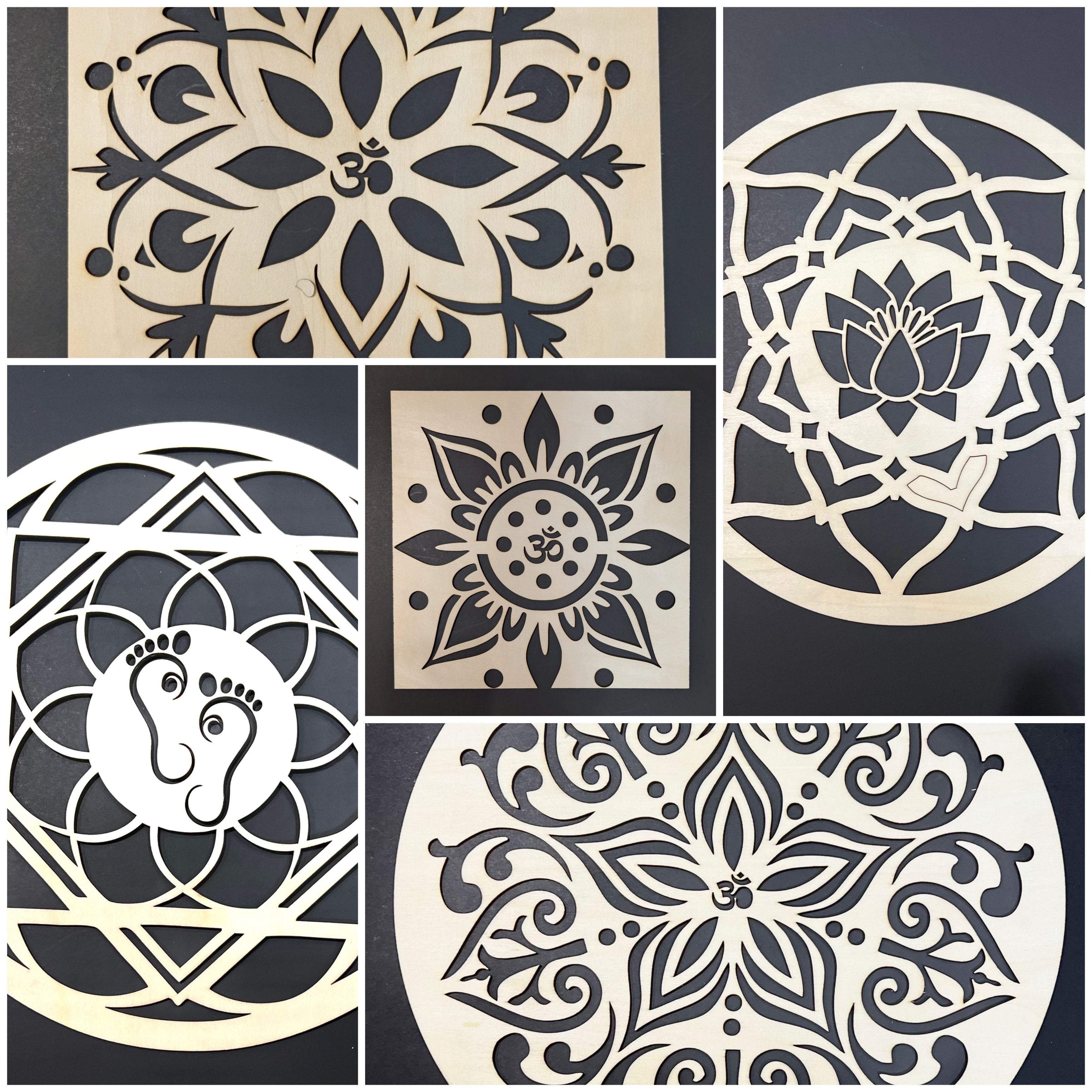 Diwali Stencils for Rangoli